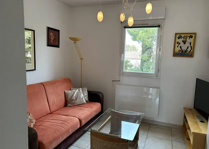 Lv195-e12 3 Pieces 6 Couchages Apartman Le Lavandou